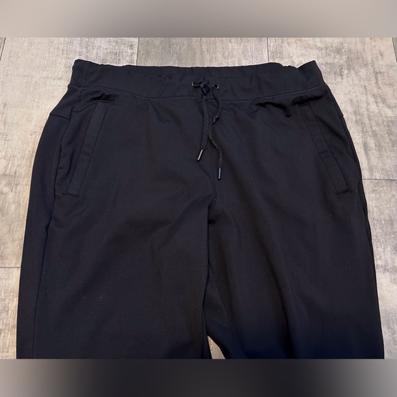 Yogalicious Lux Avenue Black Side Zip Pocket Jogger Pants Size XL EUC - Picture 3 of 6